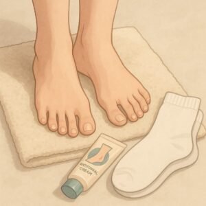 발톱부좀 예방